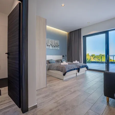 Villa Ziganto With A View Of The Kvarner Bay