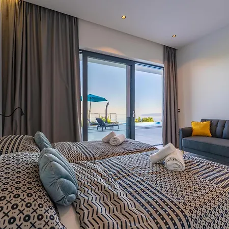 Ziganto With A View Of The Kvarner Bay Villa *