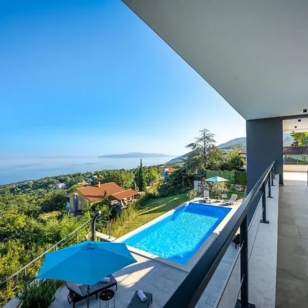 Ziganto With A View Of The Kvarner Bay Opatija