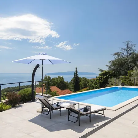 Ziganto With A View Of The Kvarner Bay Вилла *