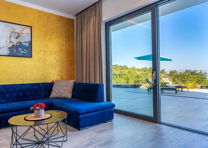 Ziganto With A View Of The Kvarner Bay אופטיה