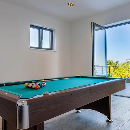 Ziganto With A View Of The Kvarner Bay Villa Opatija