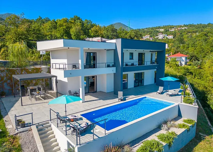 Ziganto With A View Of The Kvarner Bay Villa